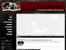 Tablet Screenshot of bertram-engel-production.de